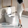 110V Smart Toilet Seat: Automatic Flip, Instant Heating, Electric Flush, Drying, Heated Seat