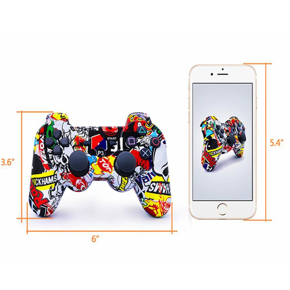 For PS3 Gamepad Bluetooth Controller Joystick Vibrator for 3 Wireless Gamepad