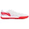 Li Ning Comfortable And Trendy TF Turf Artificial Turf Slip Resistant Abrasion Resistant Soccer Shoes Men's White Red ASFU061-4