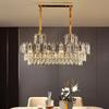 2025 Modern Minimalist Crystal Chandelier for Living and Dining Rooms