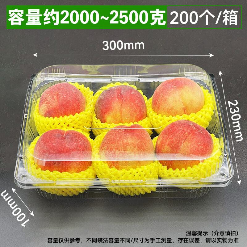 Disposable Round Wheat Straw Fruit Packaging Box