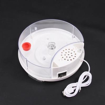 Mata moscas eléctrico - LÁMPARA ANTIINSECTOS - Cargador USB - Ecológico - Fácil de limpiar - 18x18x7cm
