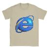 Casual T-Shirt Summer Internet Explorer Trendy Cool T Shirts  100 Cotton Tshirt for Men Y2K Classic Design Short Sleeve Clothing