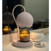 Minimalist Lily of the Valley Wax Melt Lamp Luxury Modern Candle Warmer Aromatherapy Light Bedroom Night Light Gift Ambient Lamp