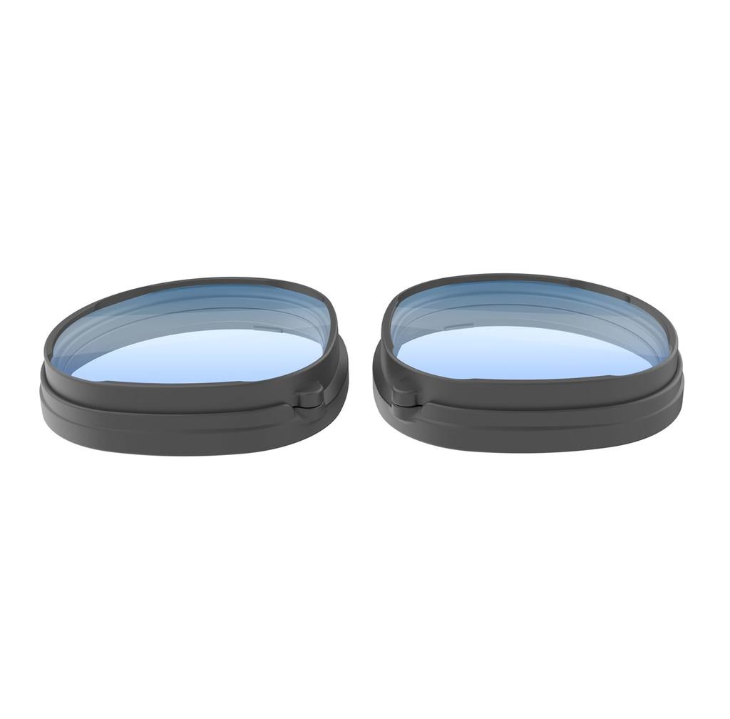 SHEAWA for Meta Quest 3S Myopia Left and Magnetic Magnet Accessories Lens, -4.5, Right, Compatible, Lightweight, Fixation,