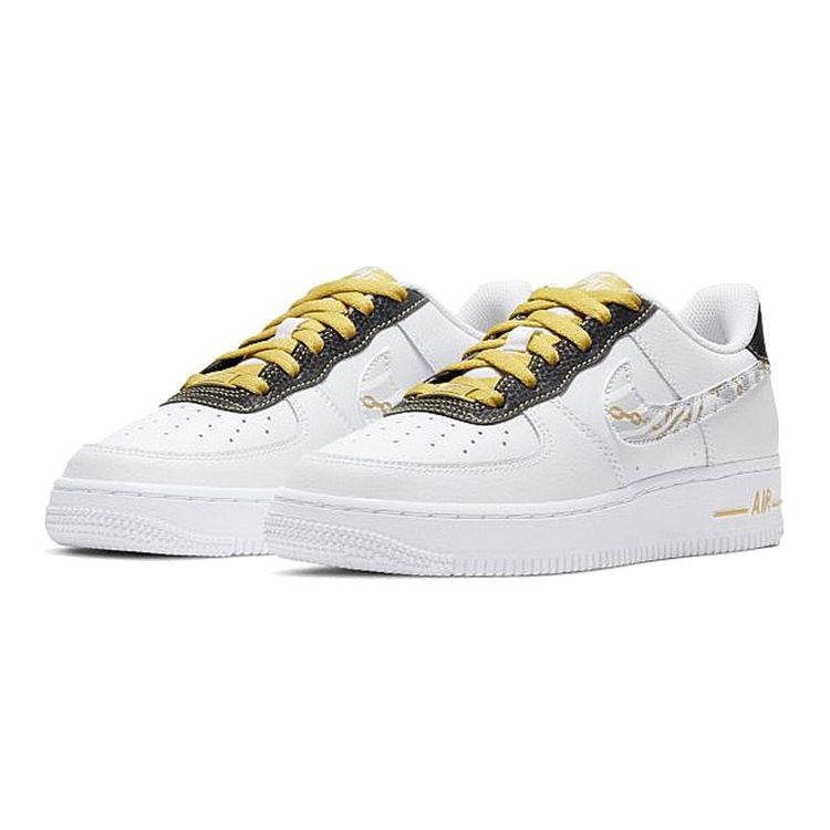 Nike Air Force 1 '07 LV8 GS White Saturn Gold DH5480-100