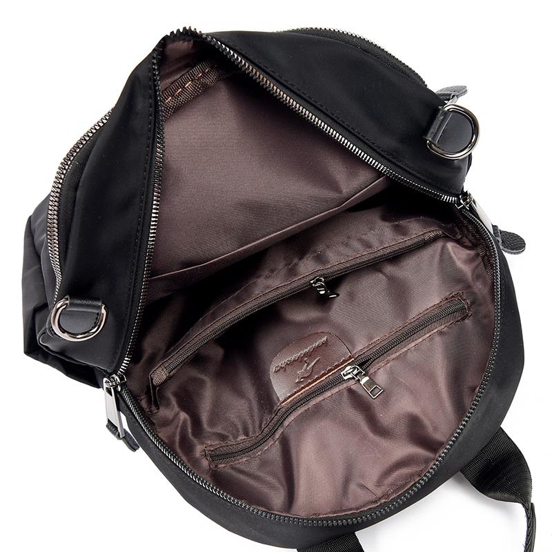 Oxford Backpack Women's Fashionable Casual School Bag Lightweight Travel Rucksack with Adjustable Strap