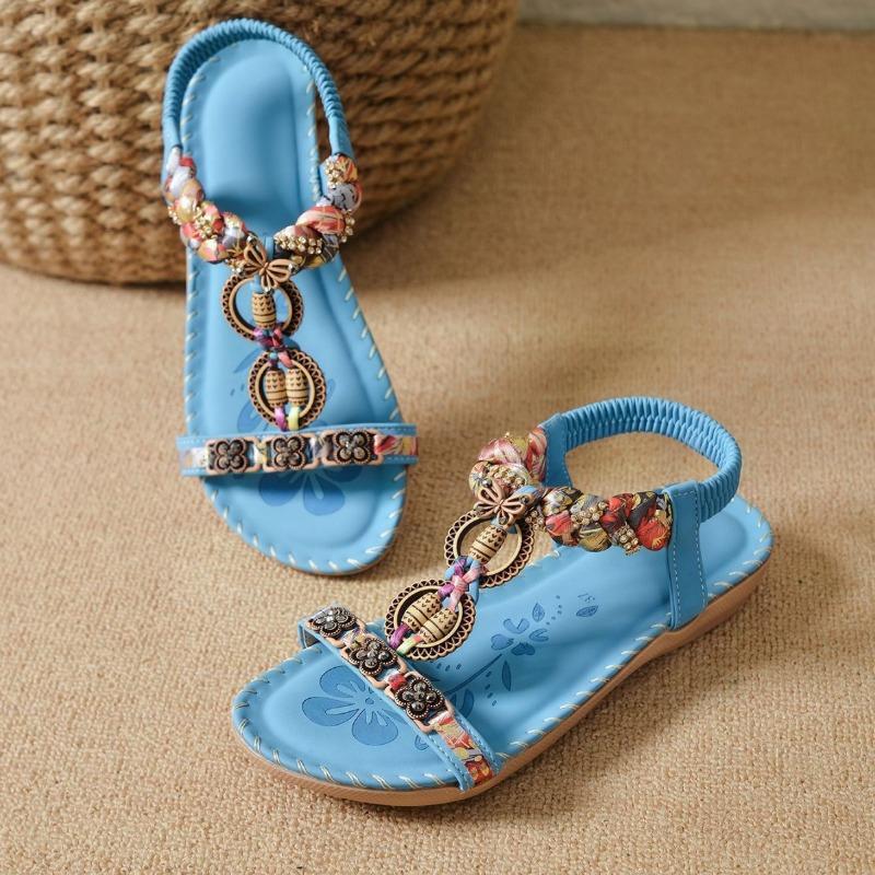 Women's Low Top Open Toe Sandals Student Women's Summer Simple Beach Shoes