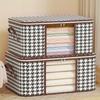 Aufbewahrungsbox für Kleidung zu Hause, Faltbarer Kleiderschrank, Quilt-Organizer, Umzugsgrundausstattung, Aufbewahrungstasche, Truhen