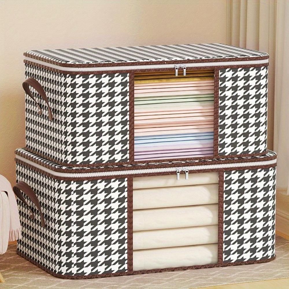 Aufbewahrungsbox für Kleidung zu Hause, Faltbarer Kleiderschrank, Quilt-Organizer, Umzugsgrundausstattung, Aufbewahrungstasche, Truhen