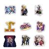 Bizarre Adventure 50 Waterproof Moe Waterproof Car JoJo's Stickers, Stickers, Stickers, Goods, Stickers, PVC, Anime, Cute, Guitar, Notebook,
