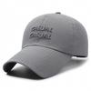 Spring Summer Quick-Drying Sunshade Baseball Cap Letters for Men Women Outdoor Sports Breathable Sunscreen Cap
