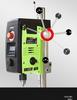 High-Precision 220V Multi-Functional Brushless Digital Bench Drill for Home Use