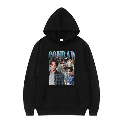 Filme Conrad Fisher Pulôveres Gráficos Equipe Conrad Primos Praia Hoodies Casuais Homens Mulheres Moletom Vintage Oversized Streetwear