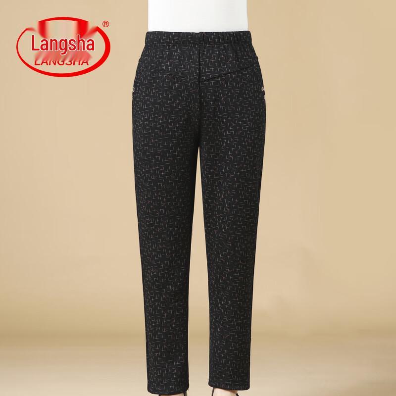 LangSha Women s Winter Warm Versatile Pants 2XL
