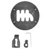 Mold Damping 6 Speed Short Throw Shifter Mid Plate Real Feel Gear Upgrade Accessories for Thrustmaster TH8A
