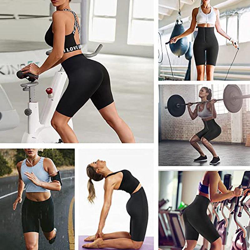 Women's High-Waisted Shaping Leggings - Sweat-Inducing, Hip-Lifting, Tummy-Control Yoga Pants