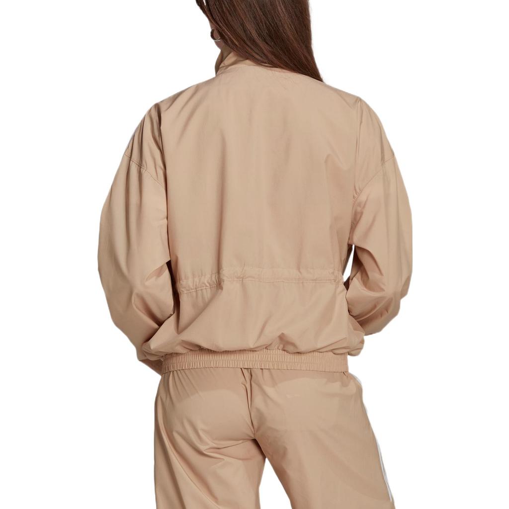 adidas Originals Jackets Women's Khaki Stand Collar Moderate Other HM1700