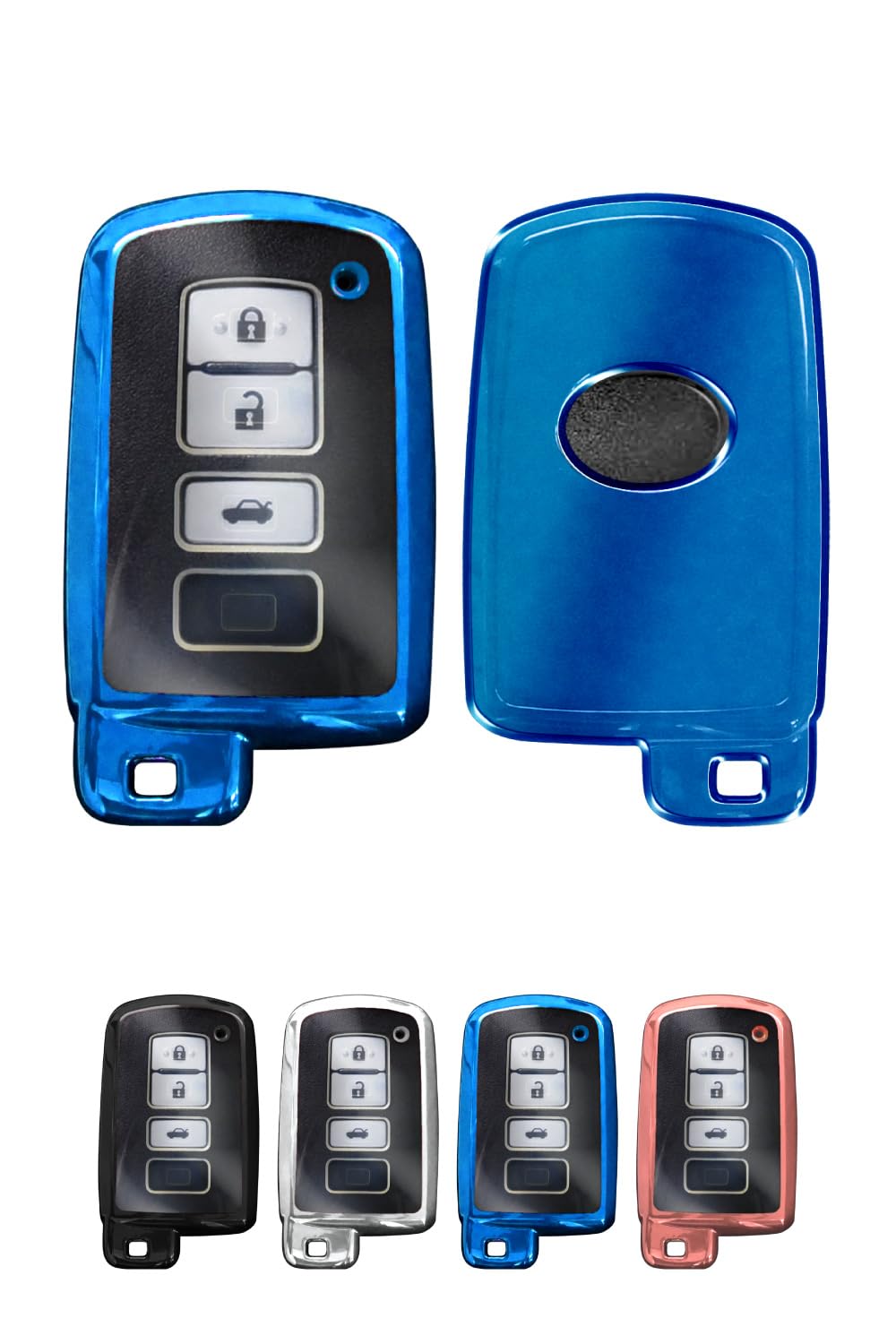 DriveLife Drive Life Smart Key Case Toyota Key Case Key Toyota (TO06) синий