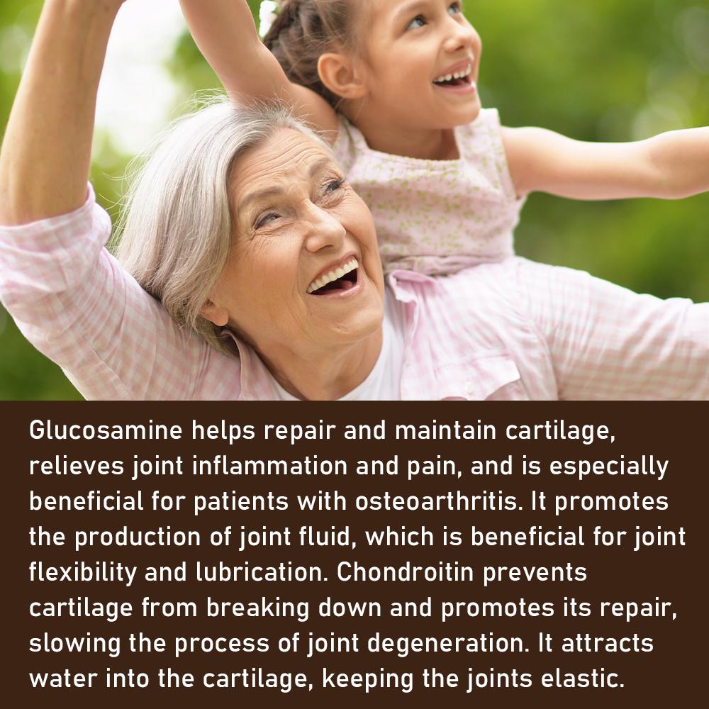 Aminochondroitin sulfate capsules 2100mg containing turmeric MSM for joint health 120 capsules