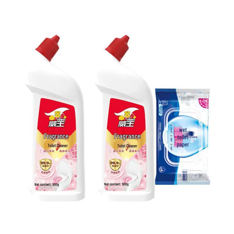 Vinda Flushable Wet Wipes Scented Toilet Cleaner Set