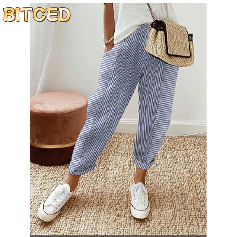 BITCED Kadın Moda Günlük Pantolon & Kapri
