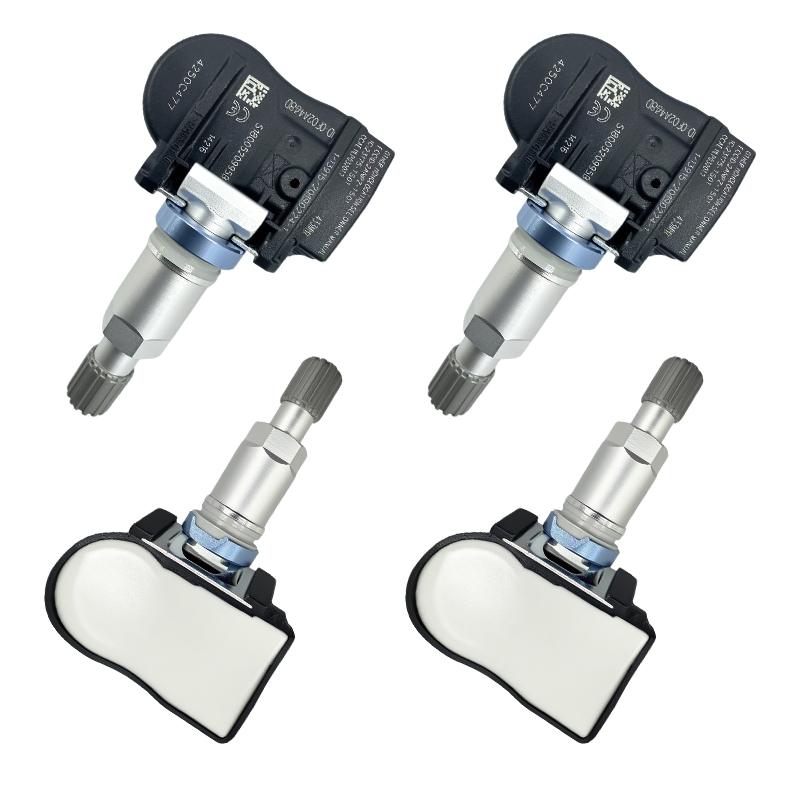 1/4PCS Tire Pressure Monitoring Sensor TPMS 4250C477 For Peugeot 4008 Mitsubishi Outlander Compatible With 1612477080 433MHZTire Pressure Monitoring