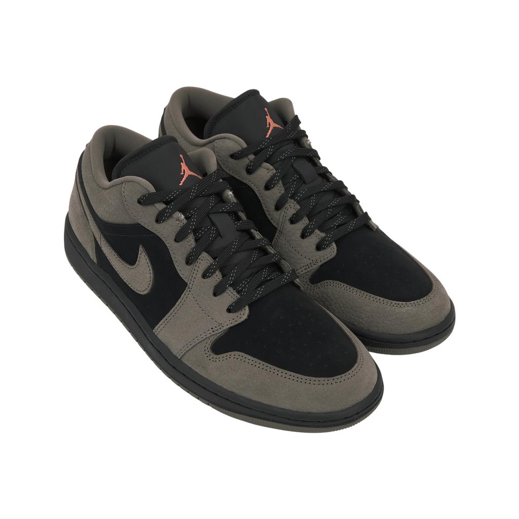 Air Jordan 1 Low SE Olive Grey Unisex Sneakers Brown Black Light-Wild-Mango IB7109-005