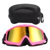 Dog Sunglasses Windproof Dustproof UV Protection Adjustable Pet Goggles for Skiing Cycling Travel