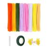 Colorful Pipe Cleaners, Bright Colors Chenille Stems for Crafts, DIY Flowers Twistable Pipe Cleaners, Creative Projects for Kids And Adults