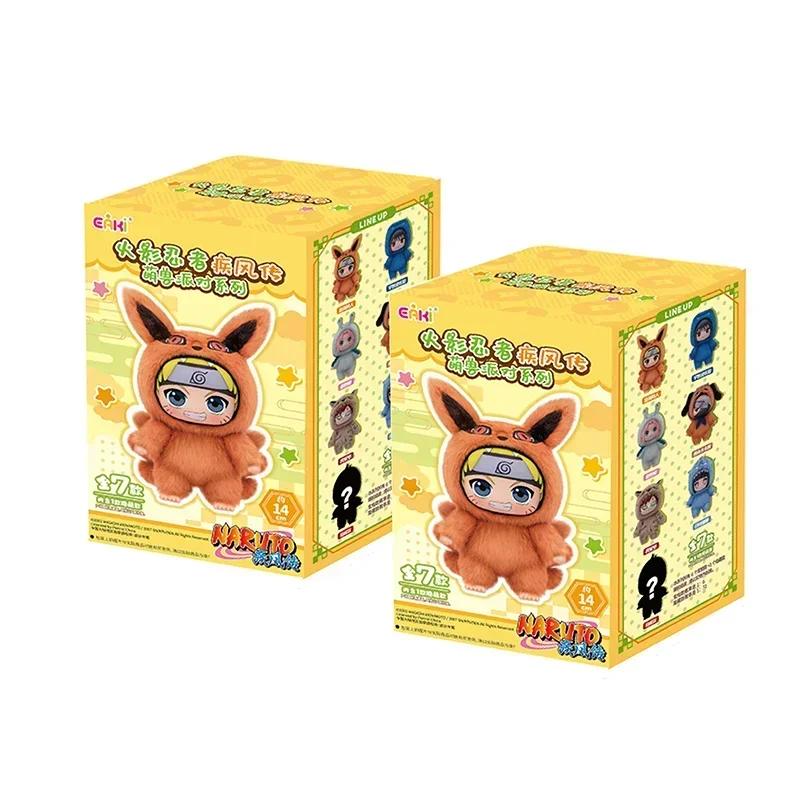 New EAKI Naruto Blind Box Shippuden Plushie Figure Cute Party Gift For Women Collectible Action Figure Edition