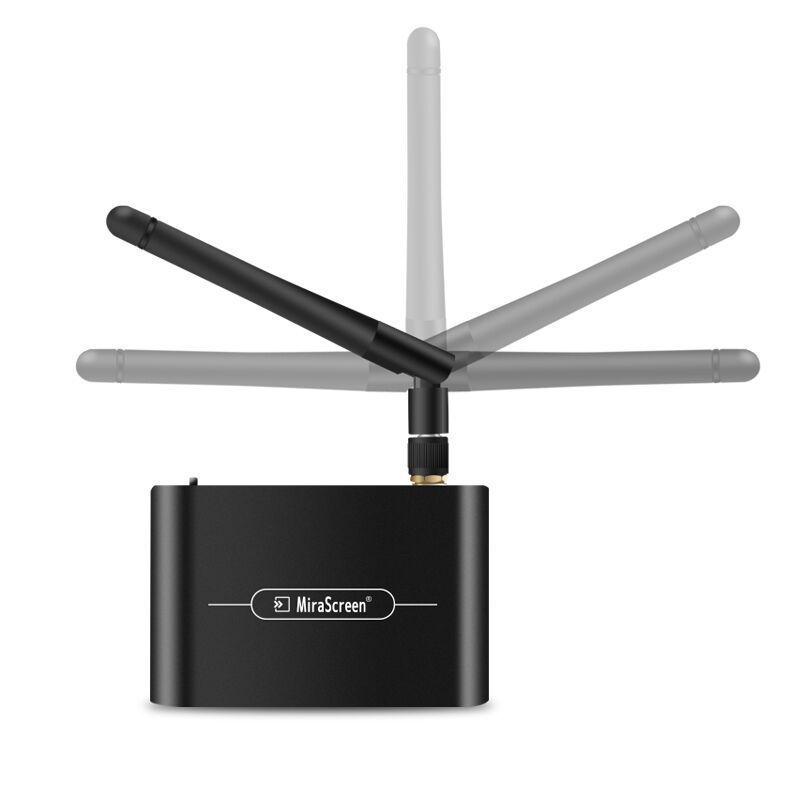 Mirascreen 4K Kabelloses Bildschirmspiegelungsgerät für VGA/HD, Kompatibel mit Google/iOS/Android