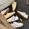 Ballet training shoes women's 2025 spring new flat-soled retro ugly cute color matching Forrest Gump shoes soft-soled casual sports shoes