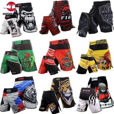 Tiger MMA Pants Combat Boxerské šortky pre mužov Fitness Gym Šport Jiu-Jitsu Kickbox Muay Thai šortky Crossfit BJJ Fight Wear