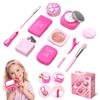Pretend Play Cosmetic Set For Girls NonMessy Simulation Makeup Kits Role Playing Game Makeup Toy Kids Birthday Gift