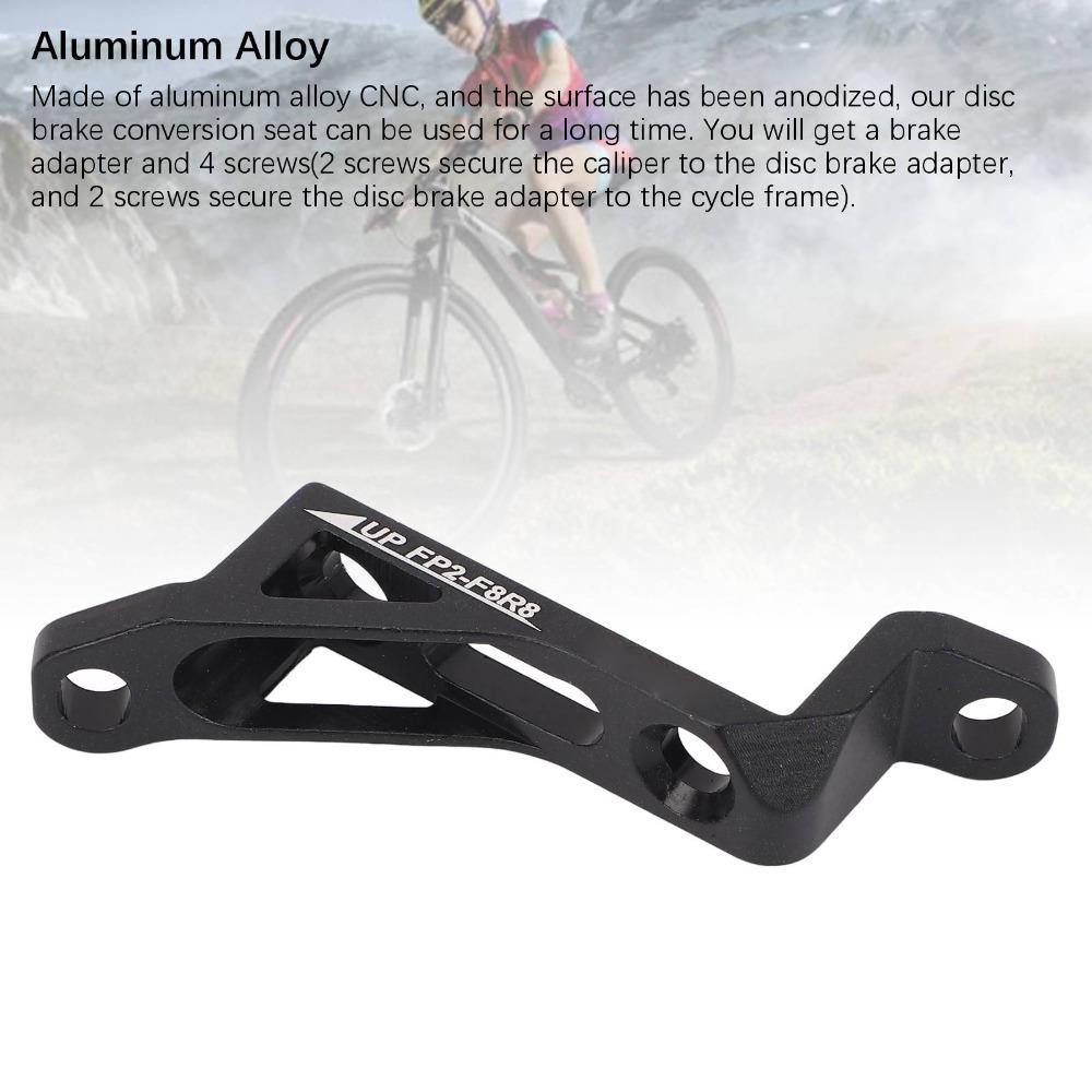 Aluminium Alloy Disc Brake Adapter Post Mount To Flat Mount Disc Brake Adapter Bike Upgrade Kit