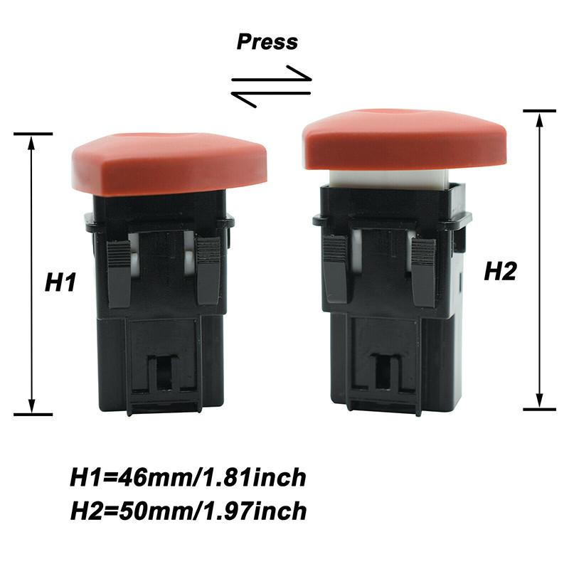 4 Pin Hazard Light Switch For VAUXHALL Movano Mk1 (A) Combi (X70) 2001-2009/For OPEL Movano A Dumptruck (X70) 2003-2020