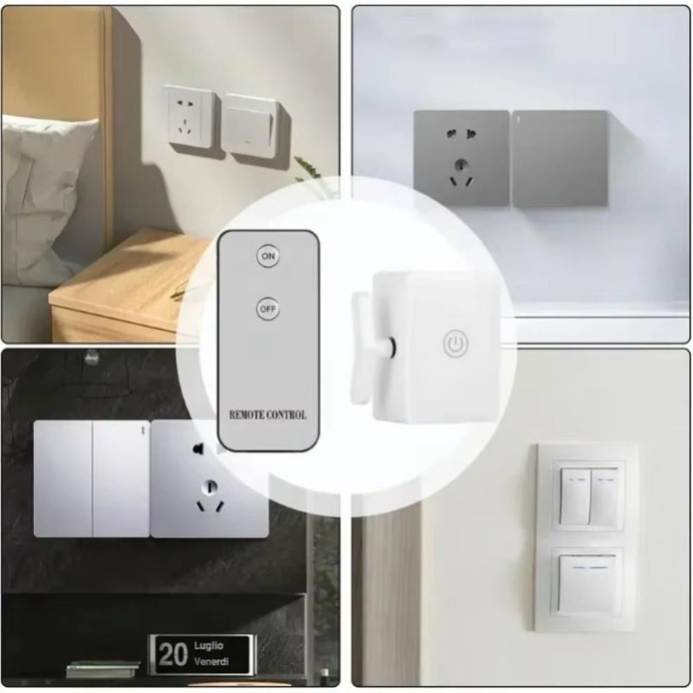 Wireless Control Light Switch Off Tool Automatic USB Rechargeable Button Pusher Intelligent Remote Control Switch