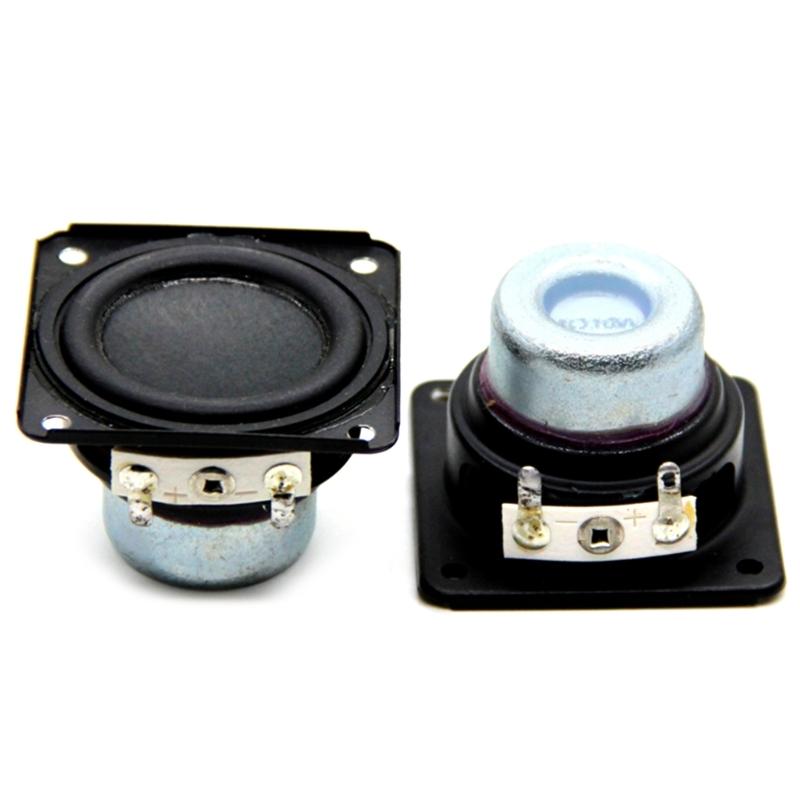 1/2pcs Powerful 48mm 10W Bass Speaker Compact 48mm Internal Magnetic Loudspeaker Easy Replacement for Card Speakers