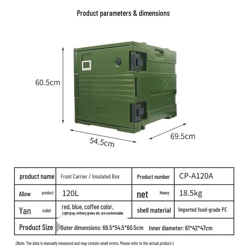 Shiyi Commercial Rotomolded Insulated Food Delivery Box