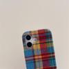 Retro Plaid Phone Case for iPhone 15, iPhone 16, iPhone 17 Pro Max