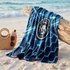 Asciugamano da Spiaggia in Microfibra con Stampa Manchester City Asciugatura Rapida Assorbente Grande Asciugamano per Spiaggia Nuoto Viaggio