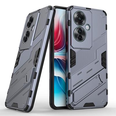 For OPPO F25 F21 F17 Pro 5G Case Shockproof Armor Back Cover Case For OPPO F19 Pro Plus 5G Anti-Fall Protect Kickstand Coque