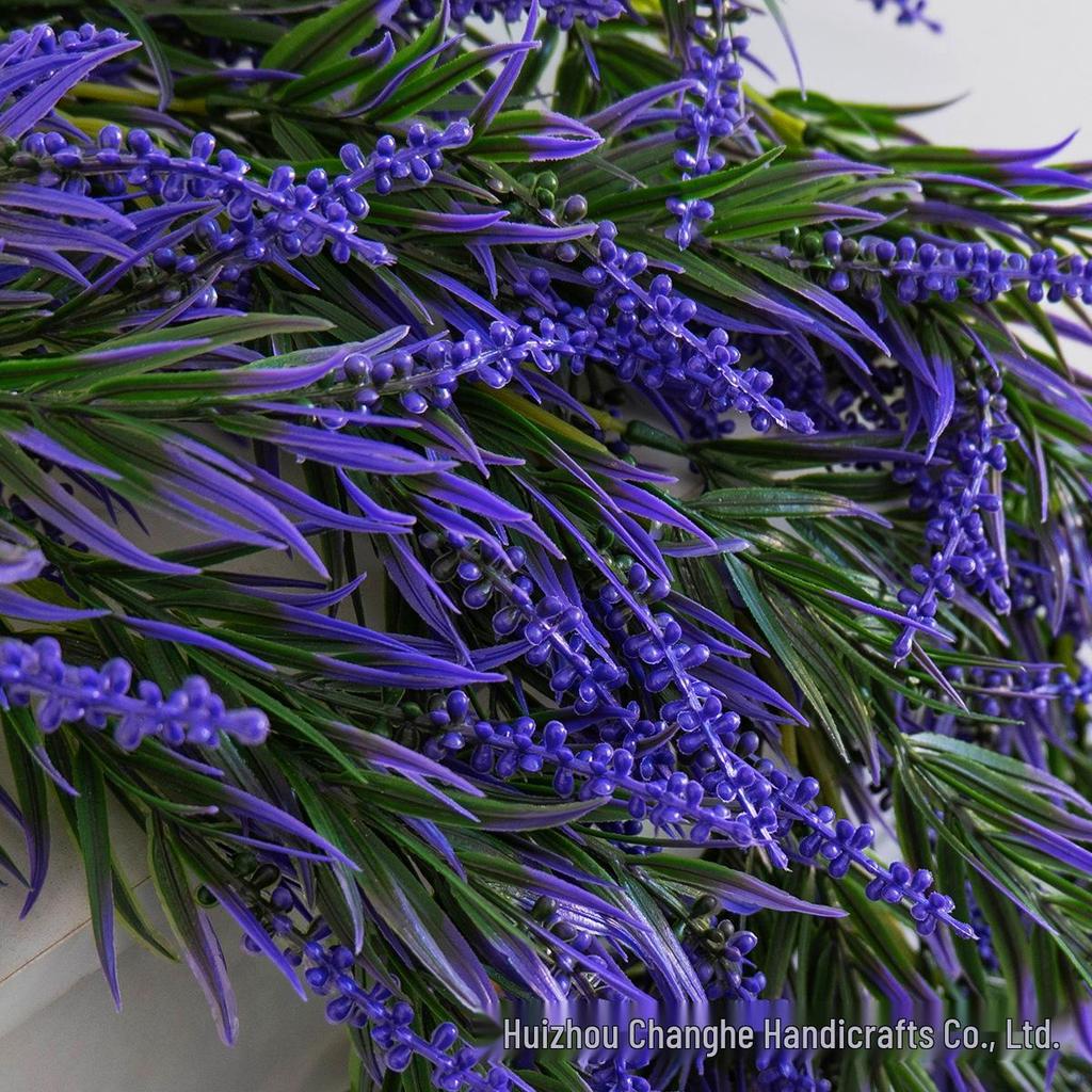Simulation Lavender Vine Decor for Fireplace and Scene Setting