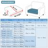 Thicken Sofa Seat Cushion Cover Jacquard Seat Cover Sofa Slipcover Elasticized Adjustable Sofa Cover Household Pets Kids Home Furniture Protector