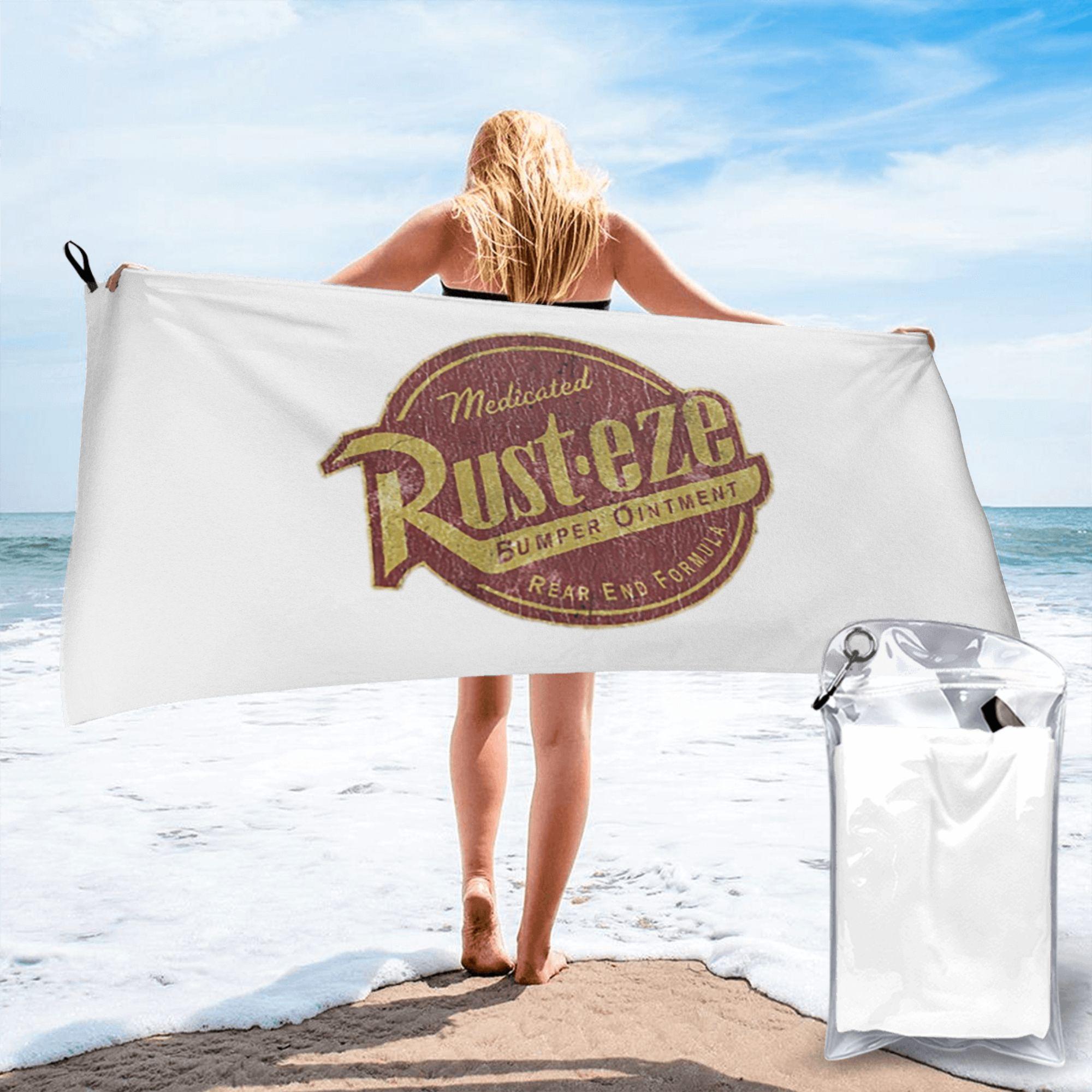 Medicated Beach Towel Soft Microfiber Quick Dry Absorbent Quick Towels For Bath W40*H60(CM)