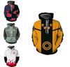 Hokage Ninjia Anime Hoodie Casual Long Sleeve Pullovers For Stylish Comfort Uk