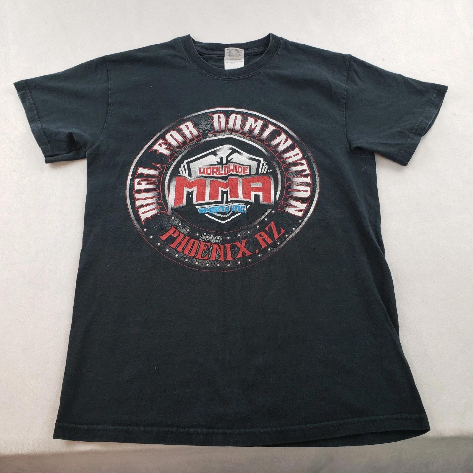 

MMA Дуэль За Доминирование Феникс AZ Worldwide Sports Inc Графическая Футболка Мужская S M