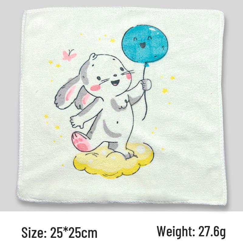 

Белое впитывающее фланелевое полотенце из микрофибры, 30x30см, Идеально для салонов красоты 30*30cm