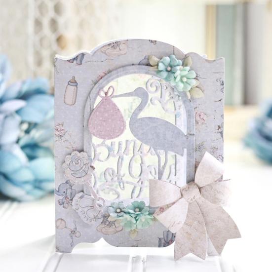 3D Ramka na Kartkę z Pozdrowieniami Drzwi Album na Zdjęcia Tłoczenie Wykrojnik Scrapbook Stencil